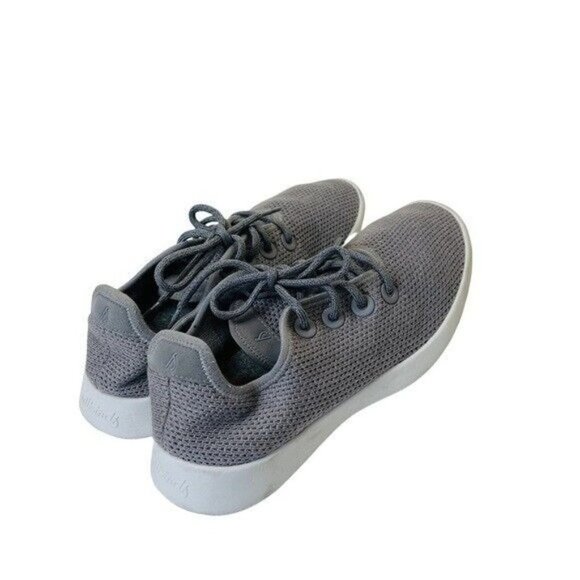 ALLBIRDS Women’s Tree Runners Gray Mist White Sole Size 10 - Picture 5 of 9